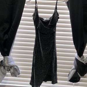 Black sparkle dress